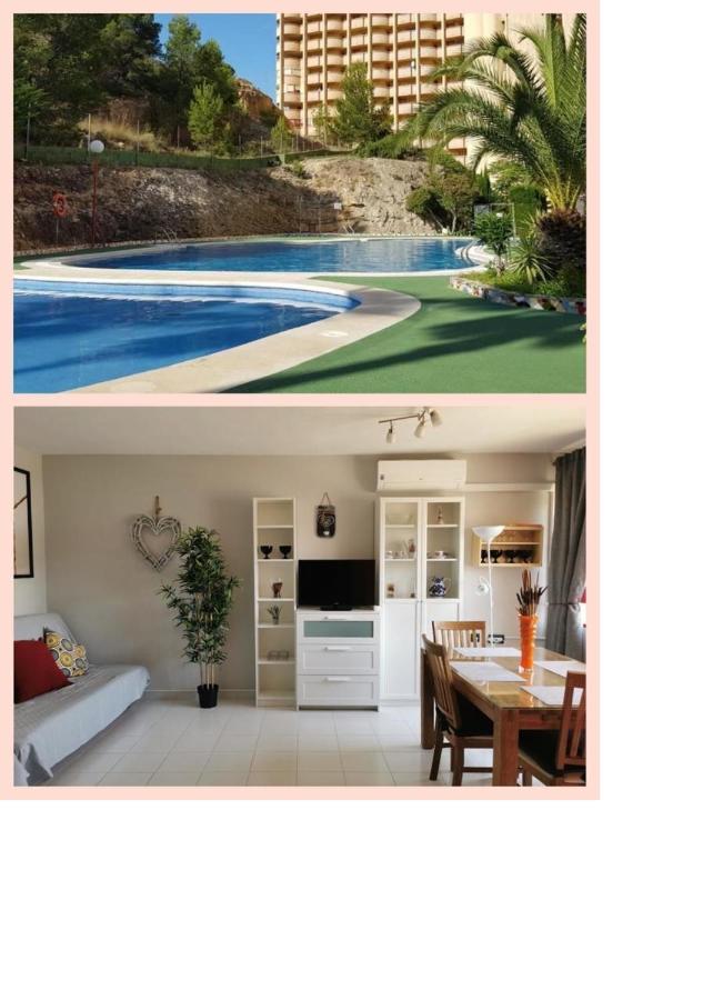 Apartamento Cumbre Loix, con parking privado y wifi gratis Benidorm Exterior foto