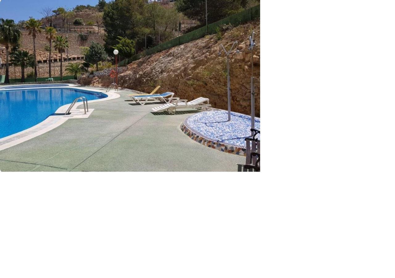 Apartamento Cumbre Loix, con parking privado y wifi gratis Benidorm Exterior foto