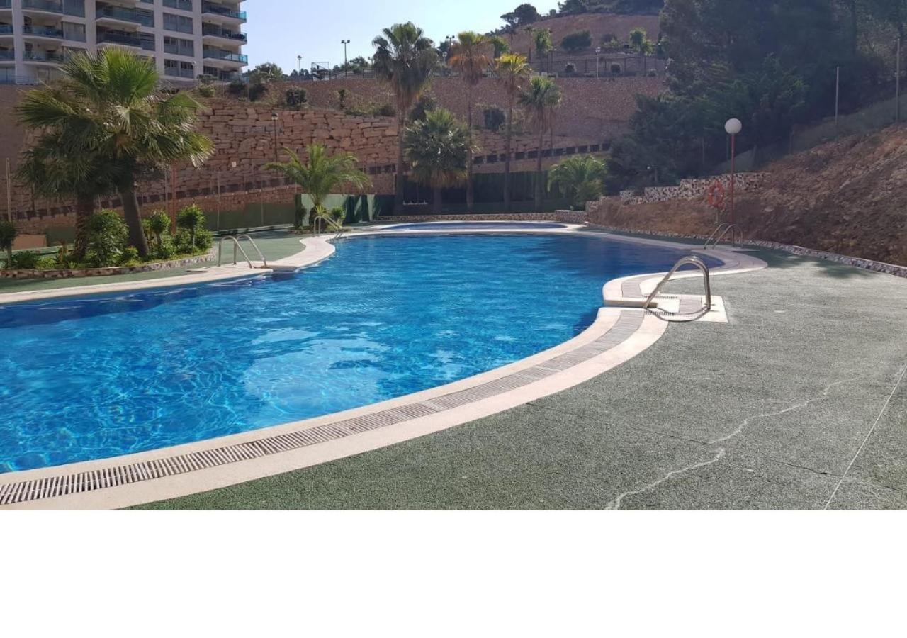 Apartamento Cumbre Loix, con parking privado y wifi gratis Benidorm Exterior foto